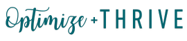 optimize + thrive logo